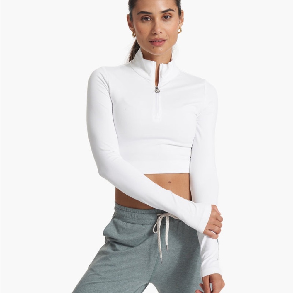 Vuori Lux Rib Half Zip - Picture 1 of 4